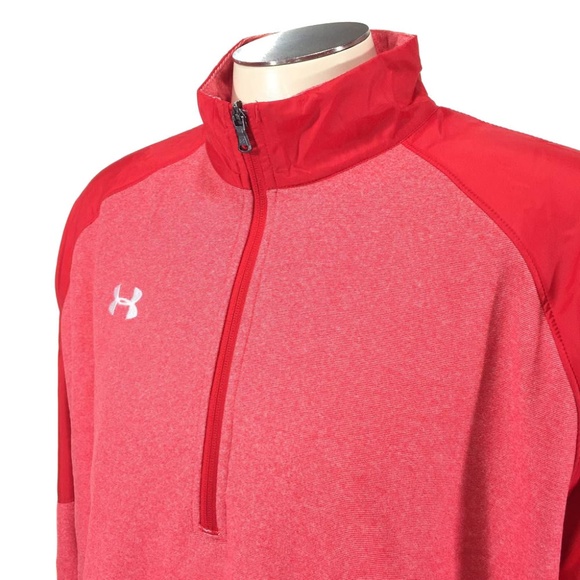 Under Armour Coldgear Zip Fleece‎ Sweatshirt - Picture 1 of 6